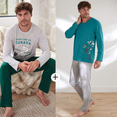 Aventure au Canada - 2 pyjamas