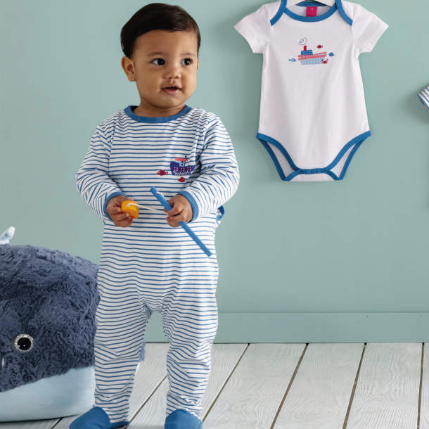 Pyjama garçon Cap sur la Bretagne - Coton - 6 mois - Françoise Saget