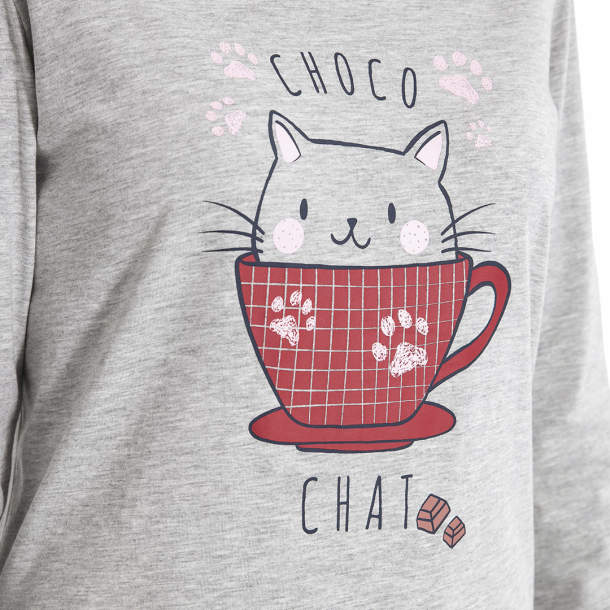 Maxi T-shirt - Choco chat