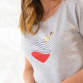 2 t-shirts - Coeur breton