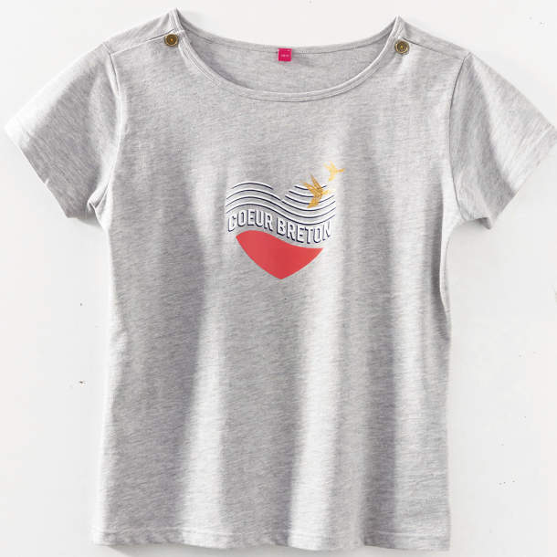 T-shirt - Coeur breton