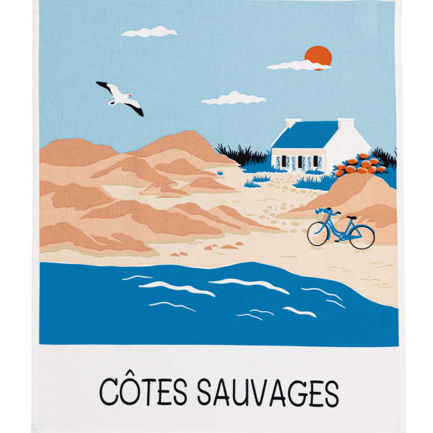 6 Torchons - Côtes de Bretagne