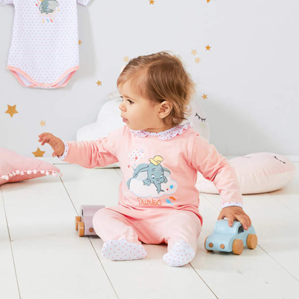 Pyjama fille bébé - Dumbo fille