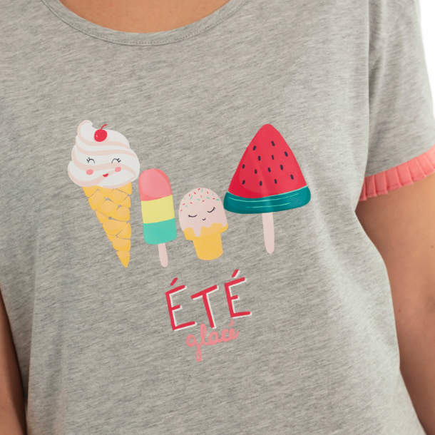 Maxi T-shirt - Été glacé