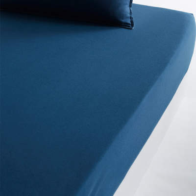 Drap housse pour lit articulé 2x80x200 en Percale Turquoise - Cdiscount  Maison