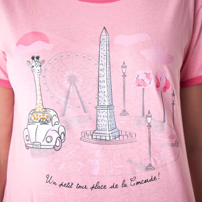 Grâce à Paris - Pyjama short