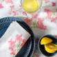Serviettes de table - Hortensias délicats
