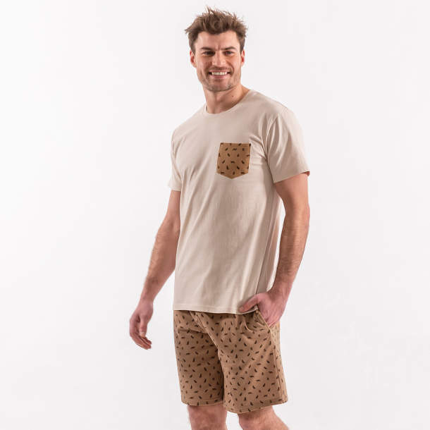 Pyjama court homme - Instant safari