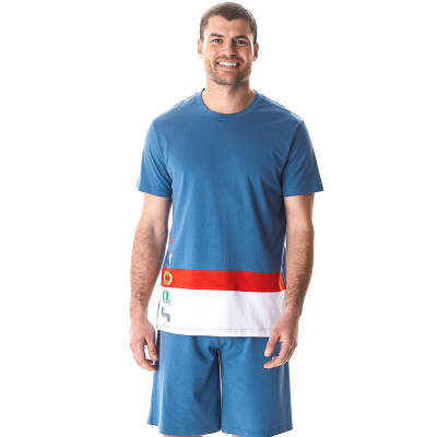 Jeux en couleurs - Pyjama bleu
