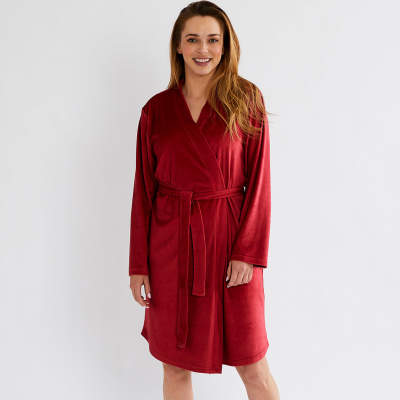 Joli fil rouge - Robe de chambre