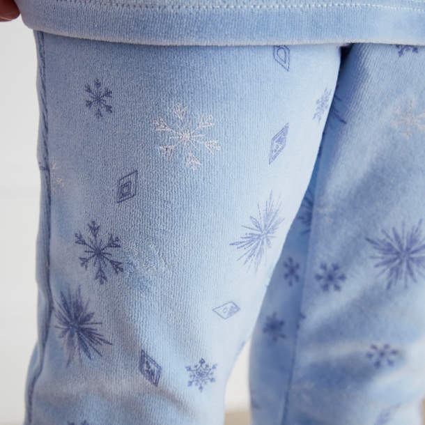 Pyjama velours - La reine des neiges