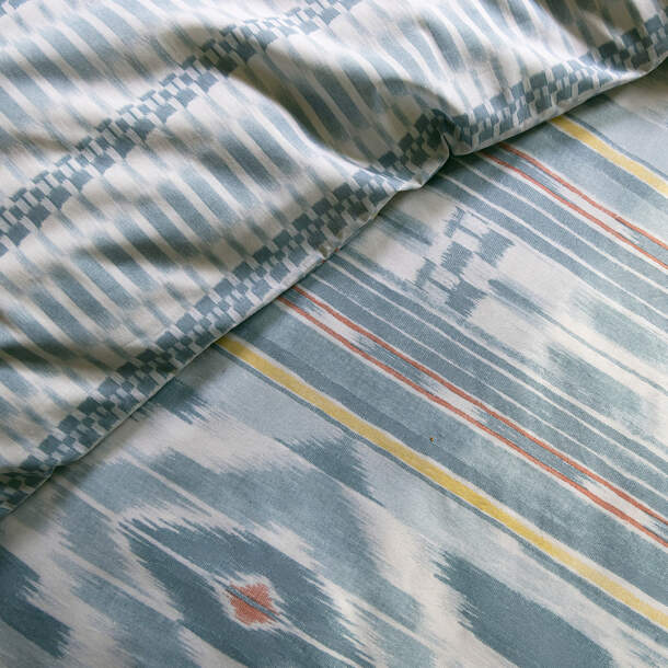 Housse de couette Lueurs de l'ouest - Coton - Grand modèle - 240cm x 260cm - Françoise Saget