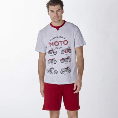 Moto club - Pyjama court homme