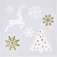 Stickers de fenêtre - Noël polaire