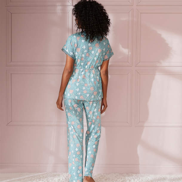 Pyjama manches courtes - Paradis pastel
