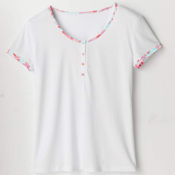 T-shirt blanc  - Poésie créole