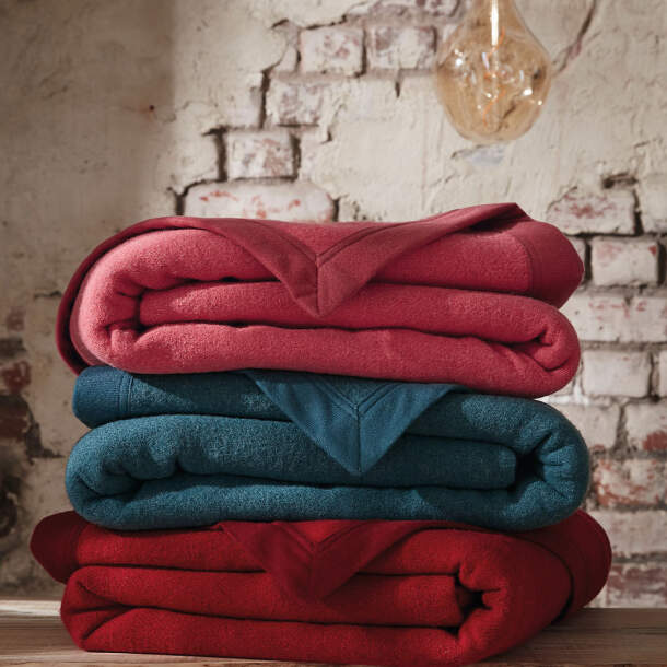 Couverture d'été en laine et coton pour un confort indiscutable