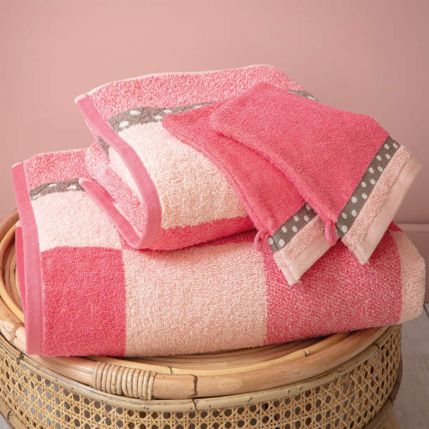 Serviette de bain - Rose blush