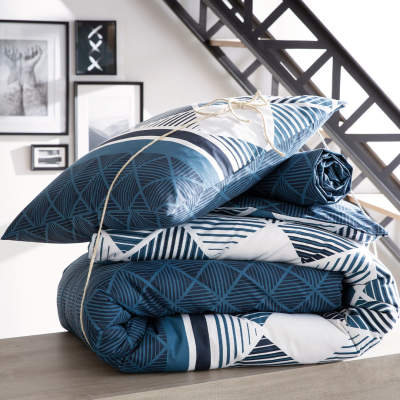 Zoey's Store Drap-housse, drap de lit avec poche profonde motif marbre et  roche - Parure de lit sans taie d'oreiller (blanc, 180 x 200 x 35 cm)