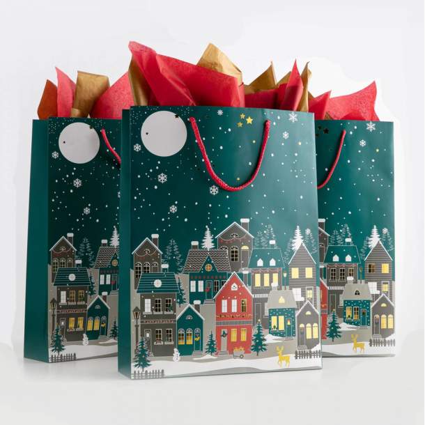 3 sacs cadeaux - Noël