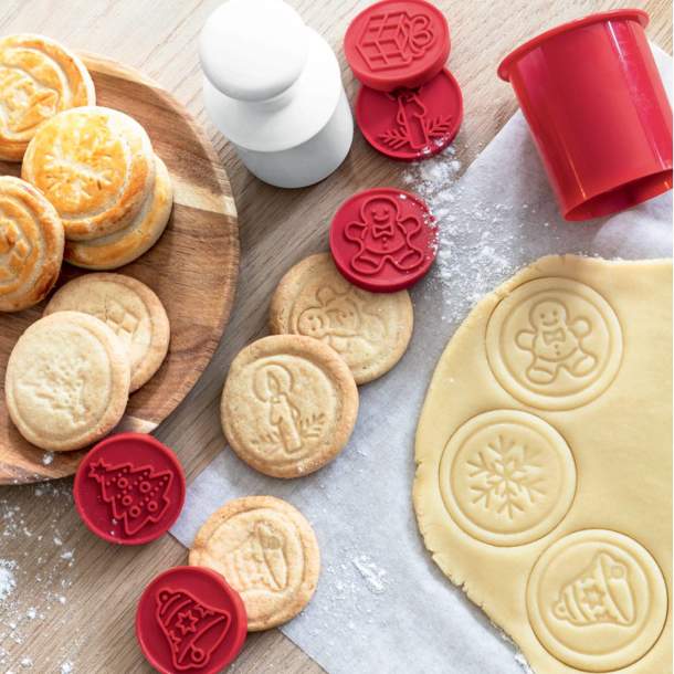 Tampon à biscuit - Fêtes de fin d'année - Nordic Ware