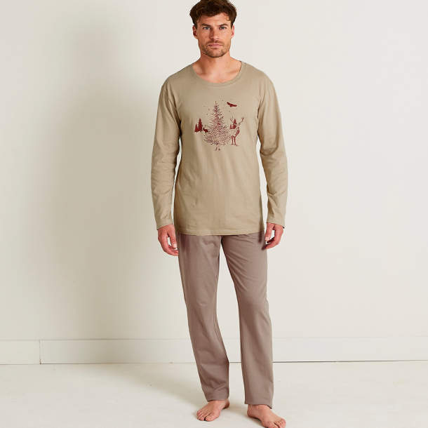 Pyjama Terres d'Ecosse - Coton - XXL - Françoise Saget